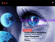 Tablet Screenshot of emagin-it.com